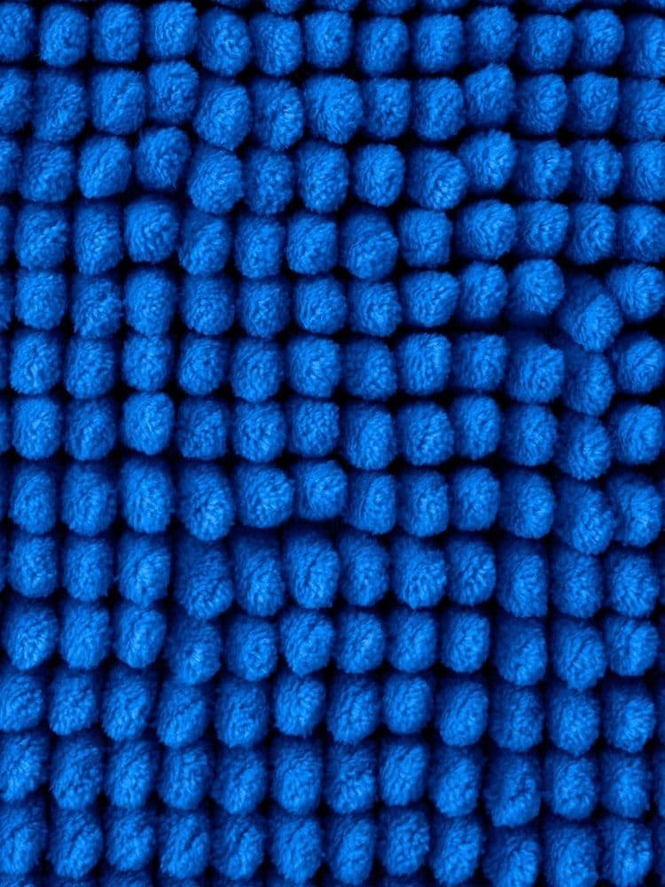 Catherine Lansfield  CL Home Bobble Bathmat  | Cobalt