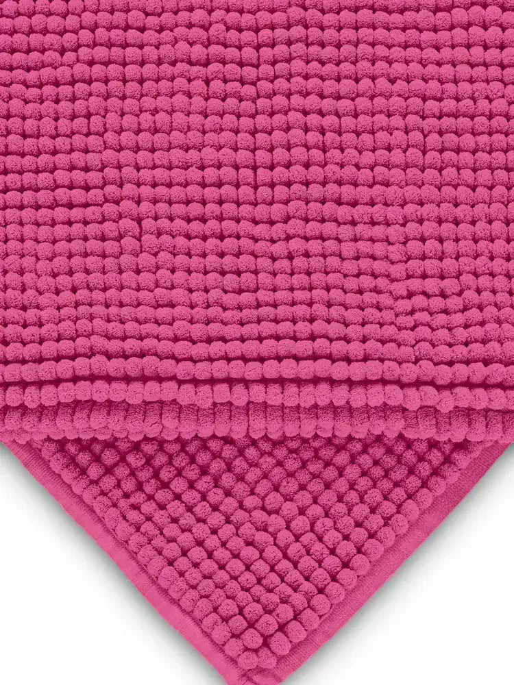 Catherine Lansfield  CL Home Bobble Bathmat | Hot Pink