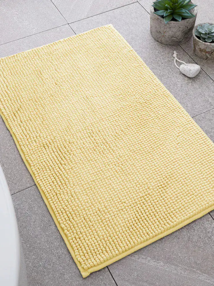 Catherine Landfield CL Home Bobble Bathmat | Yellow