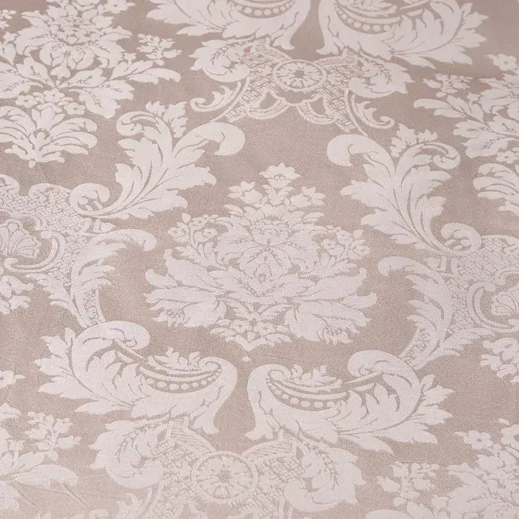 Catherine Lansfield Damask Jacquard Quilt Set| Champagne