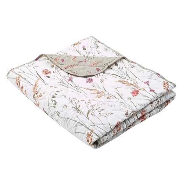 Catherine Lansfield Grasmere Bedspread | Green