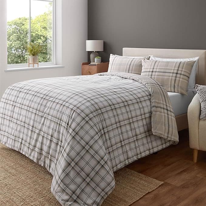 Catherine Lansfield  Kelso Bed Set | Natural
