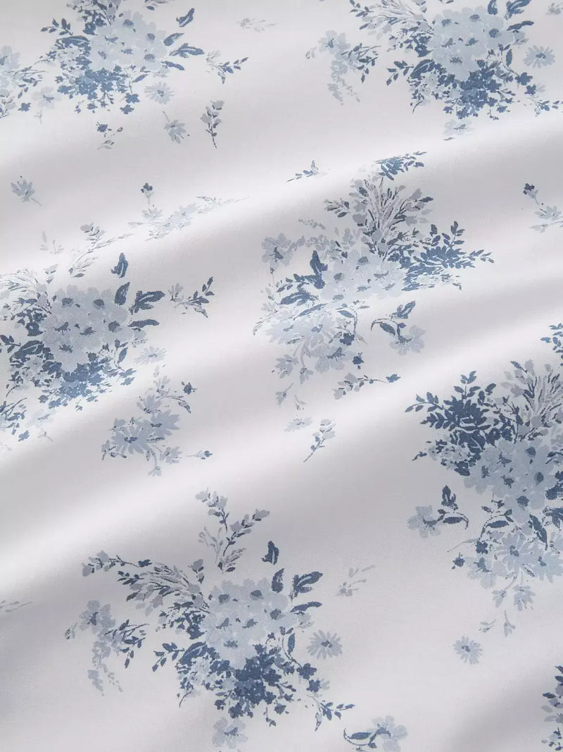 Catherine Lansfield Lucie Floral Quit Set | Blue