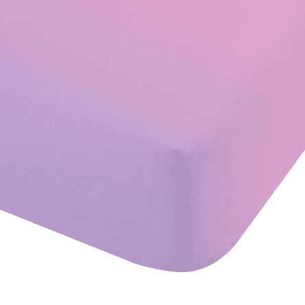 Catherine Lansfield Ombre Rainbow Fitted Sheet Pastel