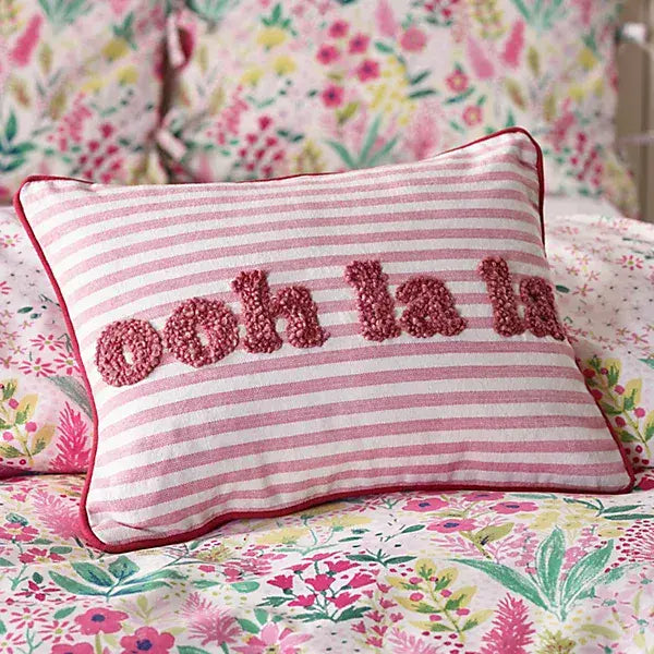 Catherine Lansfield OOH La La Filled Cushion 30X40 | Pink