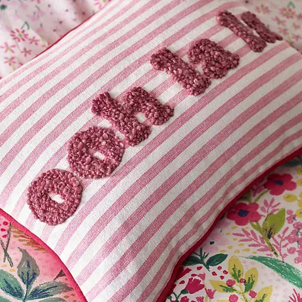 Catherine Lansfield OOH La La Filled Cushion 30X40 | Pink