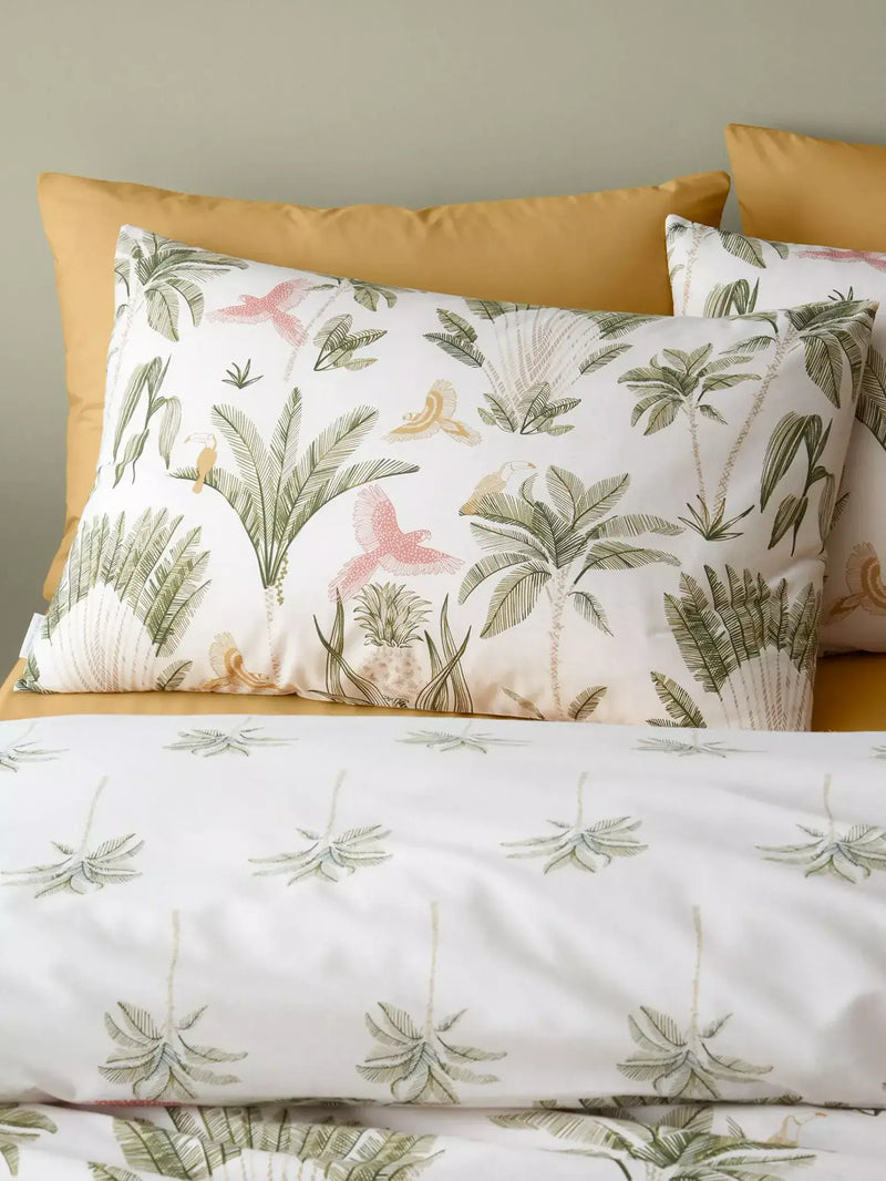 Catherine Lansfield  Paradiso Palm Quit Set | Natural