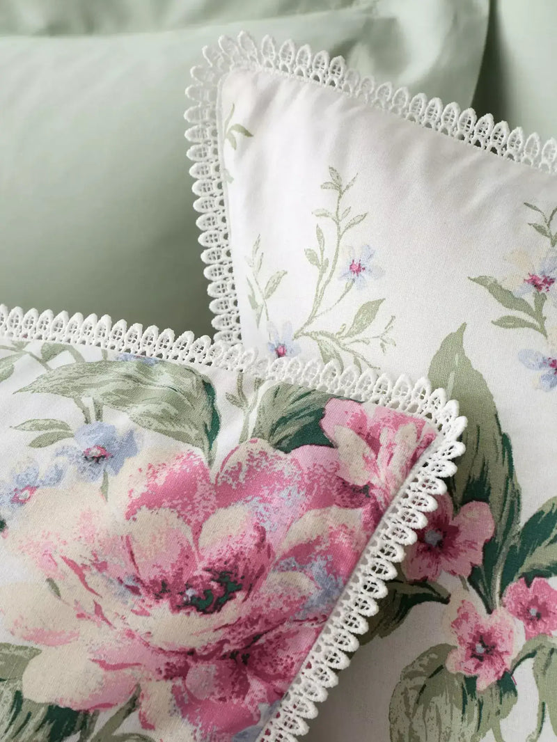 Catherine Lansfield  Penelope Floral Duvet Set|  Cream