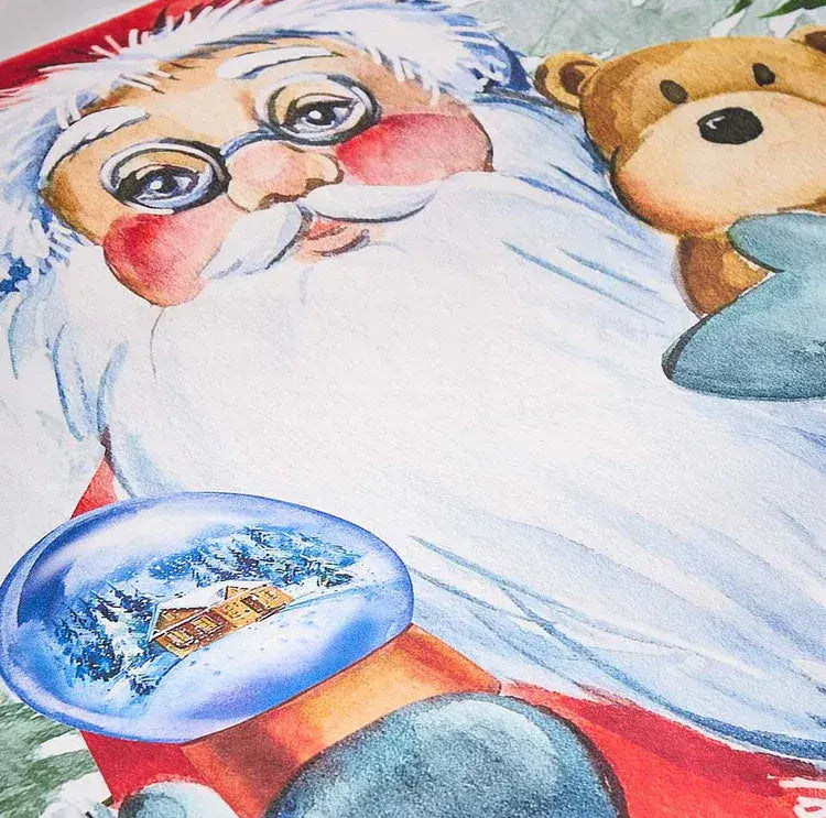 Catherine Lansfield Retro Santa Quilt Set