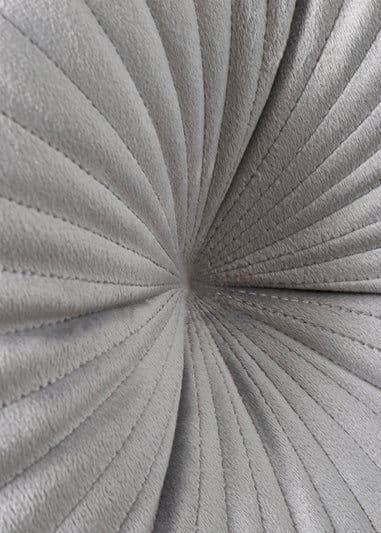 Catherine Lansfield  Round Filled Cushion  | Grey