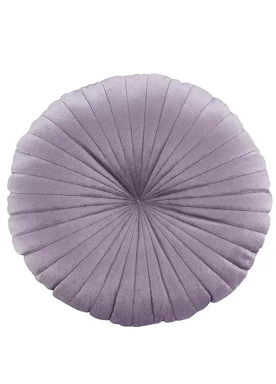 Catherine Lansfield  Round Filled Cushion  | Lilac