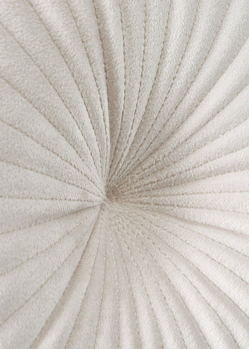 Catherine Lansfield  Round Filled Cushion  | Natural