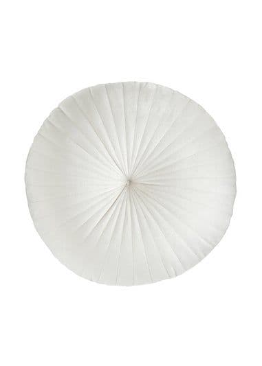 Catherine Lansfield  Round Filled Cushion  | Natural
