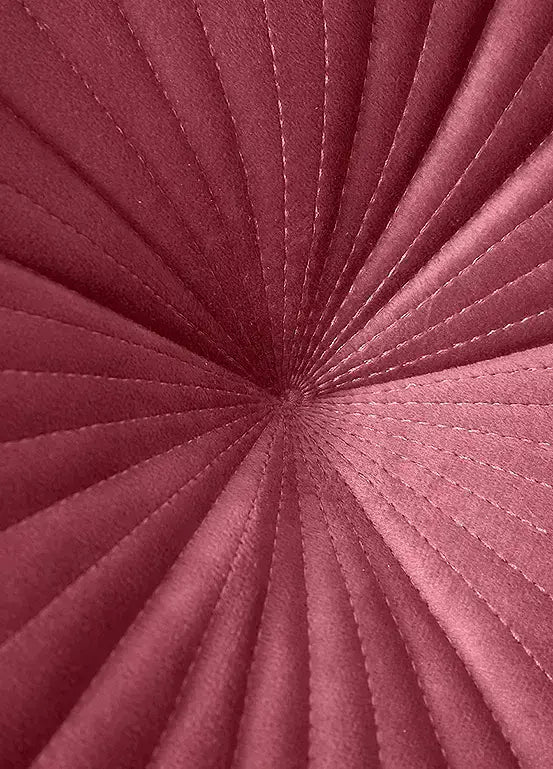 Catherine Lansfield  Round Filled Cushion  | Raspberry