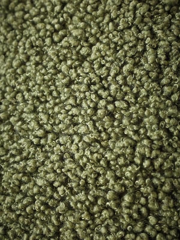 Catherine Lansfield So Soft Velvet Boucle Throw 130x170cm  | Olive
