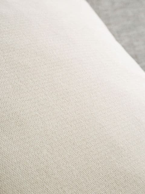Catherine Lansfield Wilson Velvet Filled Cushion 35x35cm| Natural
