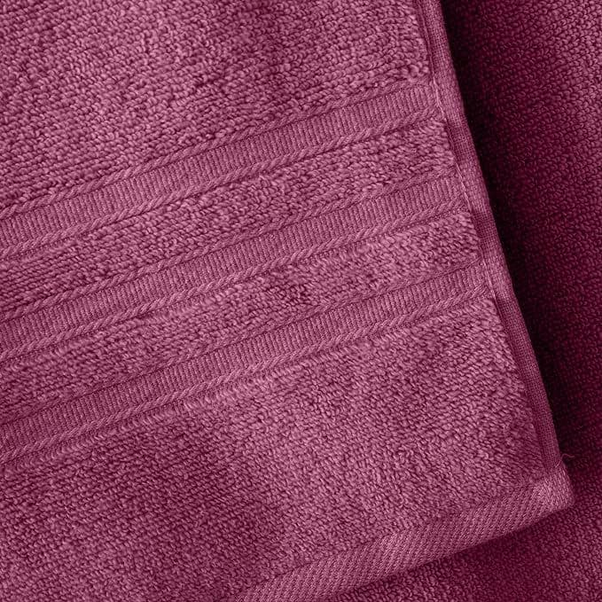 Catherine Lansfield Zero Twist Towel | Raspberry