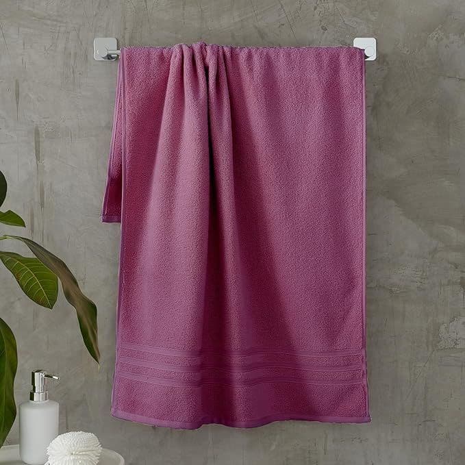 Catherine Lansfield Zero Twist Towel | Raspberry