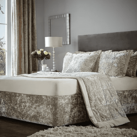 Cathrine Landfield Crushed Velvet Base Wrap | Natural