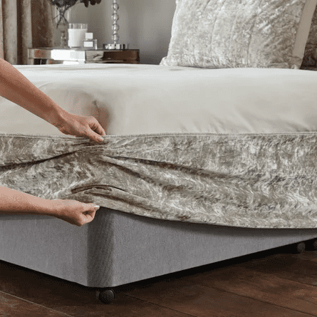 Cathrine Landfield Crushed Velvet Base Wrap | Natural