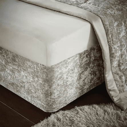 Cathrine Landfield Crushed Velvet Base Wrap | Natural