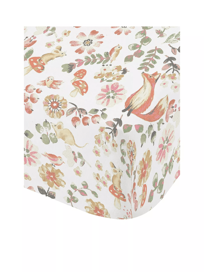 Cathrine Landfield Enchanted Butterfly Fitted Sheet | Pink