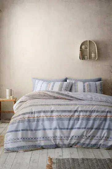 Cathrine Lansfield Vida Stripe Quilt Set  | Beige