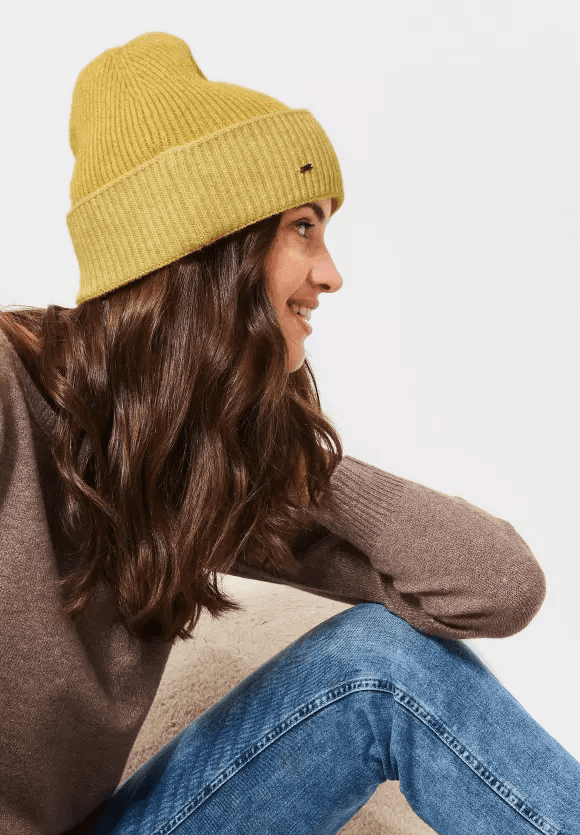 Cecil 571962 Knitted Hat Curry