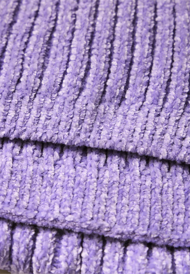 CECIL Chenille Knit Scarf  | Lilac 572652