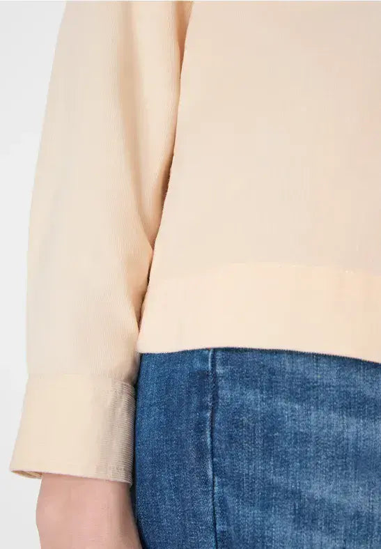 CECIL Corduroy Blouse | Beige 346350