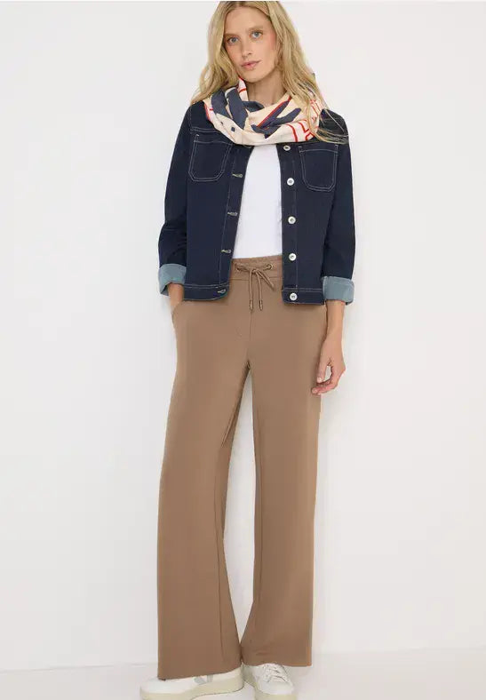 CECIL Cozy Print Loop Scarf | Red 572903