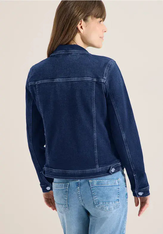 CECIL Denim Jacket | Med Blue Wash 212932
