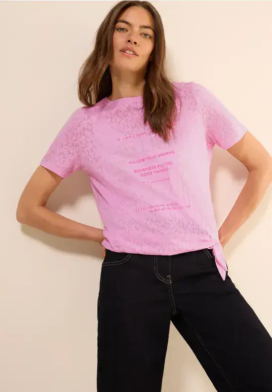 CECIL FP T-Shirt  | Charry 323362