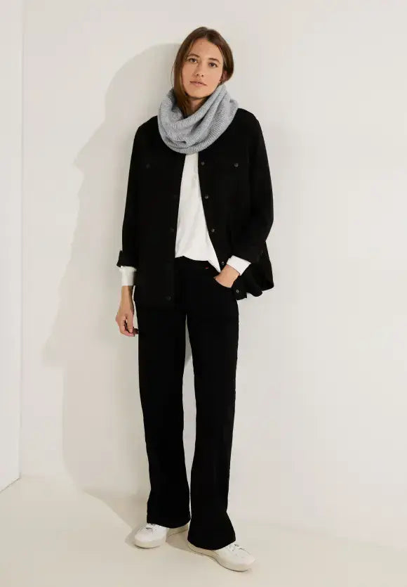 CECIL Knit Loop Scarf  | Grey 572289