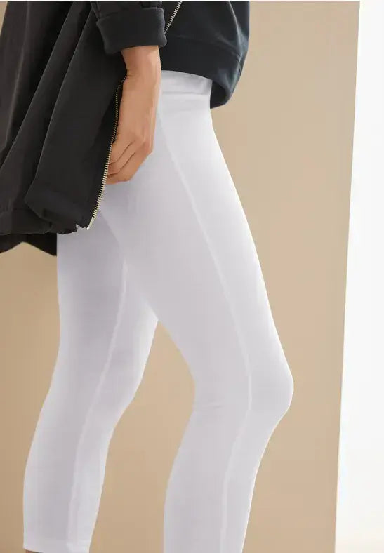CECIL Leggings| White 378875