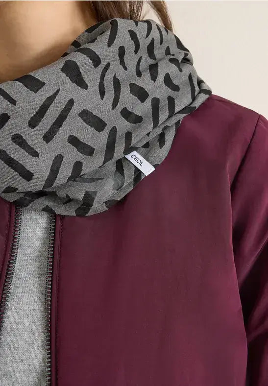 CECIL Loop Scarf | Black 572977