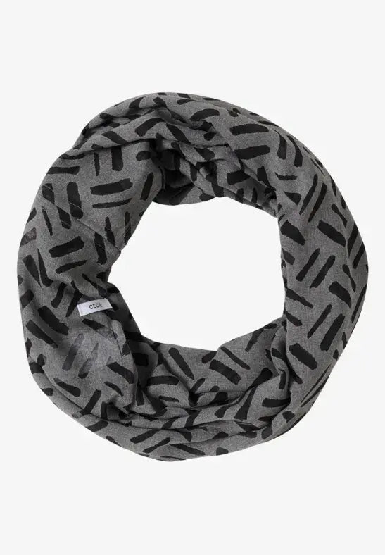 CECIL Loop Scarf | Black 572977