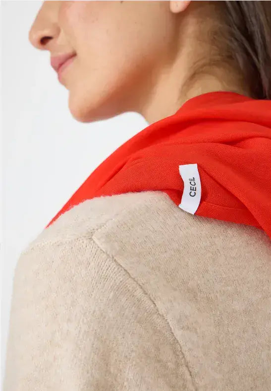 CECIL Loop Scarf  | Orange 573063