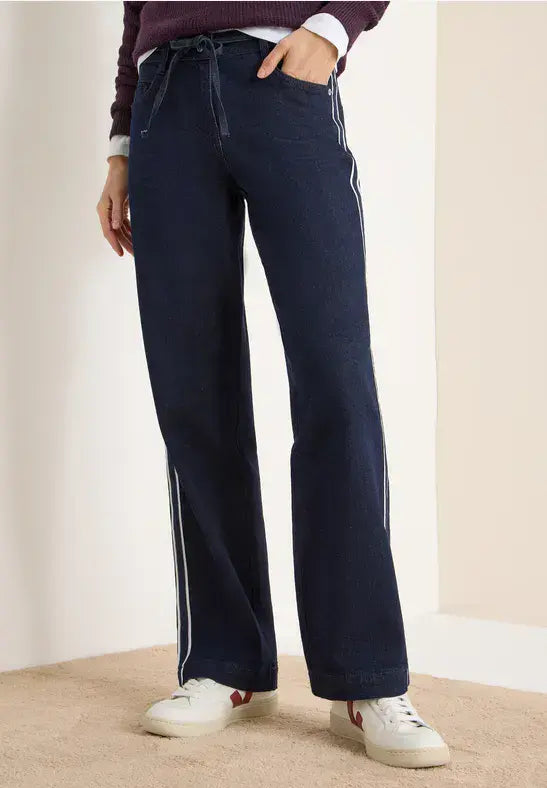 CECIL Neele Rinse Wash Jeans | Washed Denim 380365