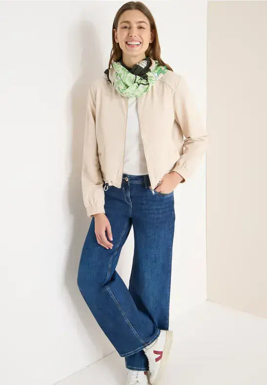 CECIL Patterned Print Loop | Khaki 573024