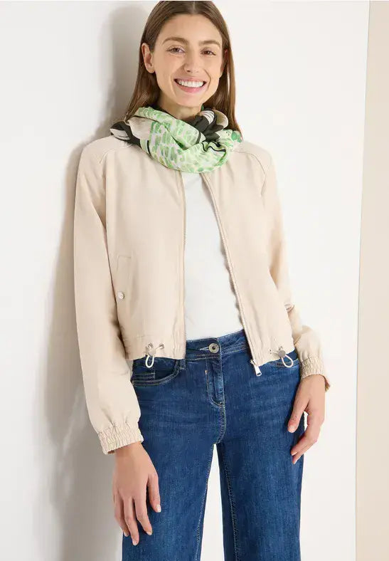 CECIL Patterned Print Loop | Khaki 573024