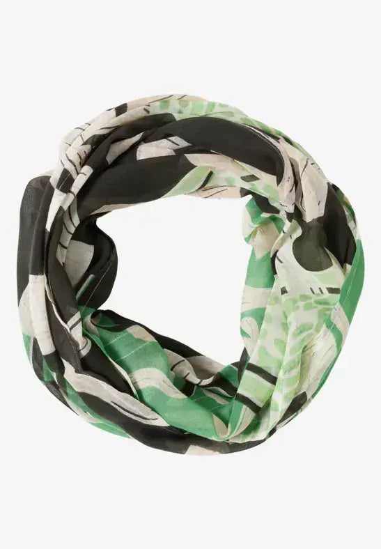 CECIL Patterned Print Loop | Khaki 573024