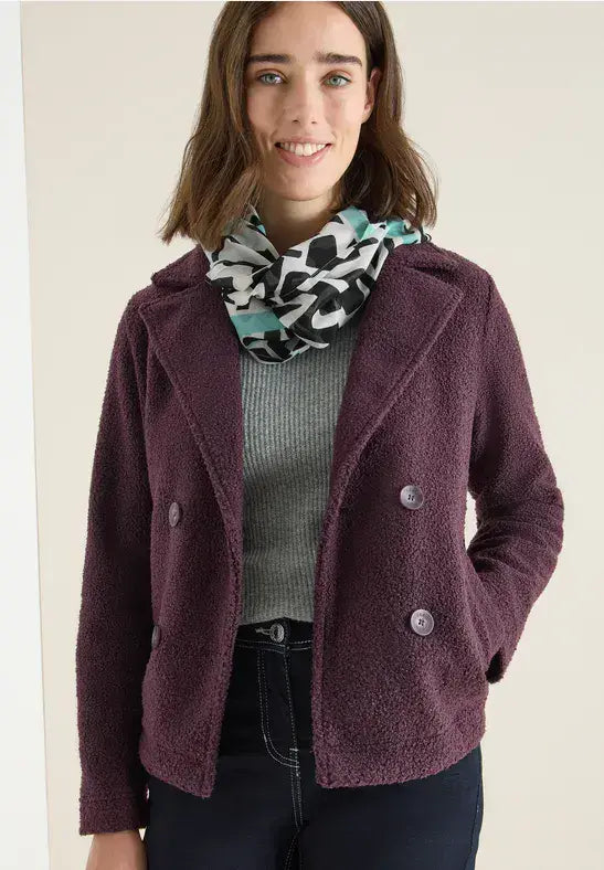CECIL Print Loop Scarf | Blue 572978
