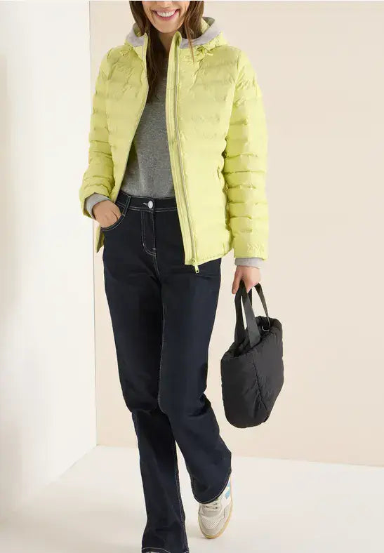 CECIL Sportive Welded Jacket  | Yellow 202203