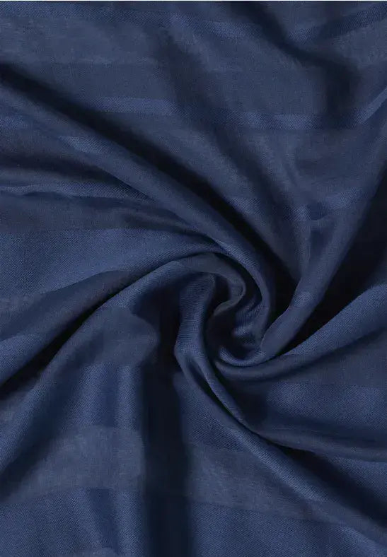 CECIL Stripe Loop Scarf | Denim Blue  573084