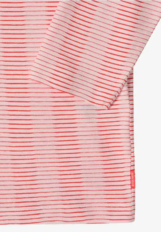 CECIL  Stripe Top | Tomato 324661