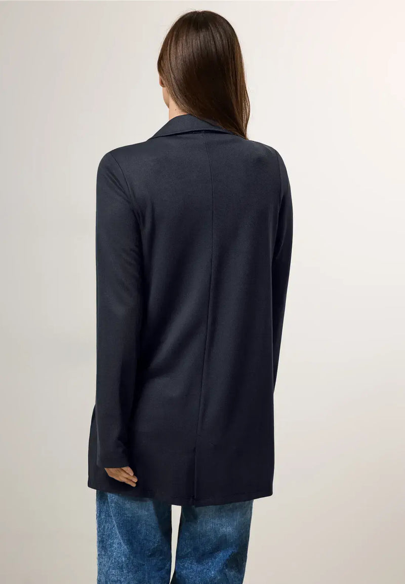 CECIL Structured  Long Blazer  | Universal Blue 212234