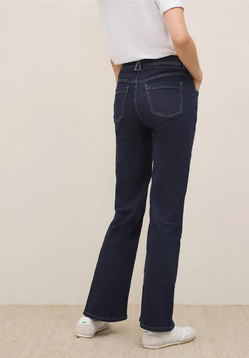CECIL Toronto Bootcut Jeans | Dark Blue 379257
