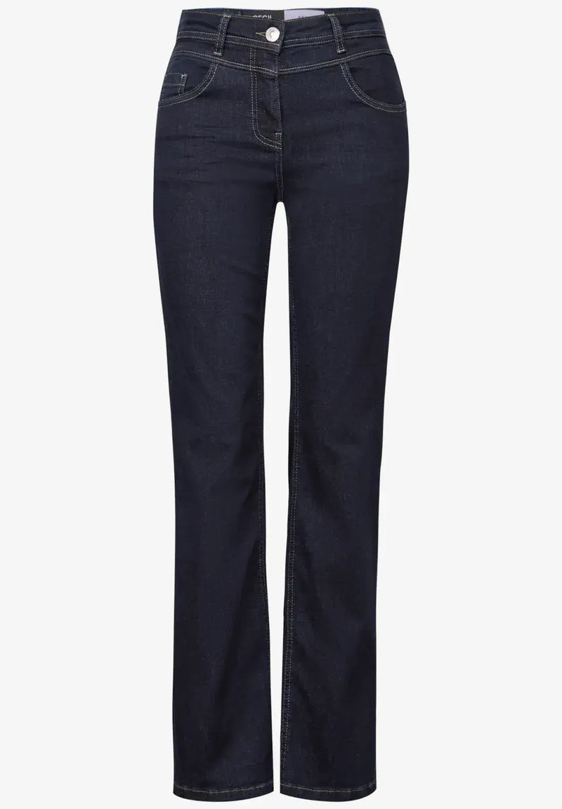CECIL Toronto Bootcut Jeans | Dark Blue 379257