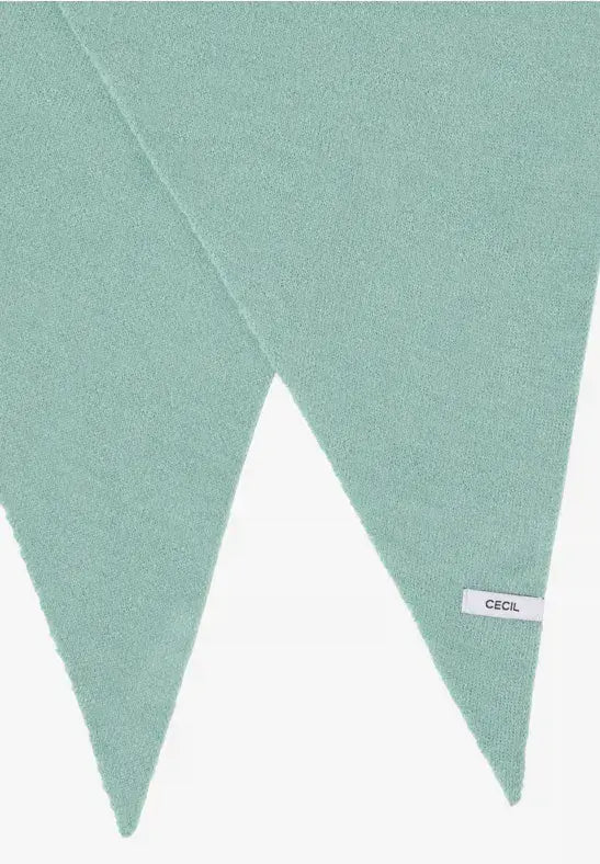 CECIL Triangle Scarf |  Min Green 572972
